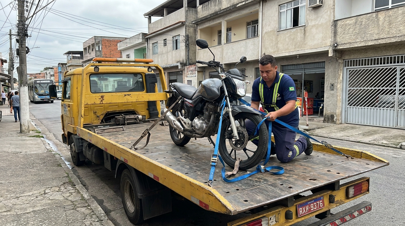 Guincho para Moto em Carapicuíba‑SP